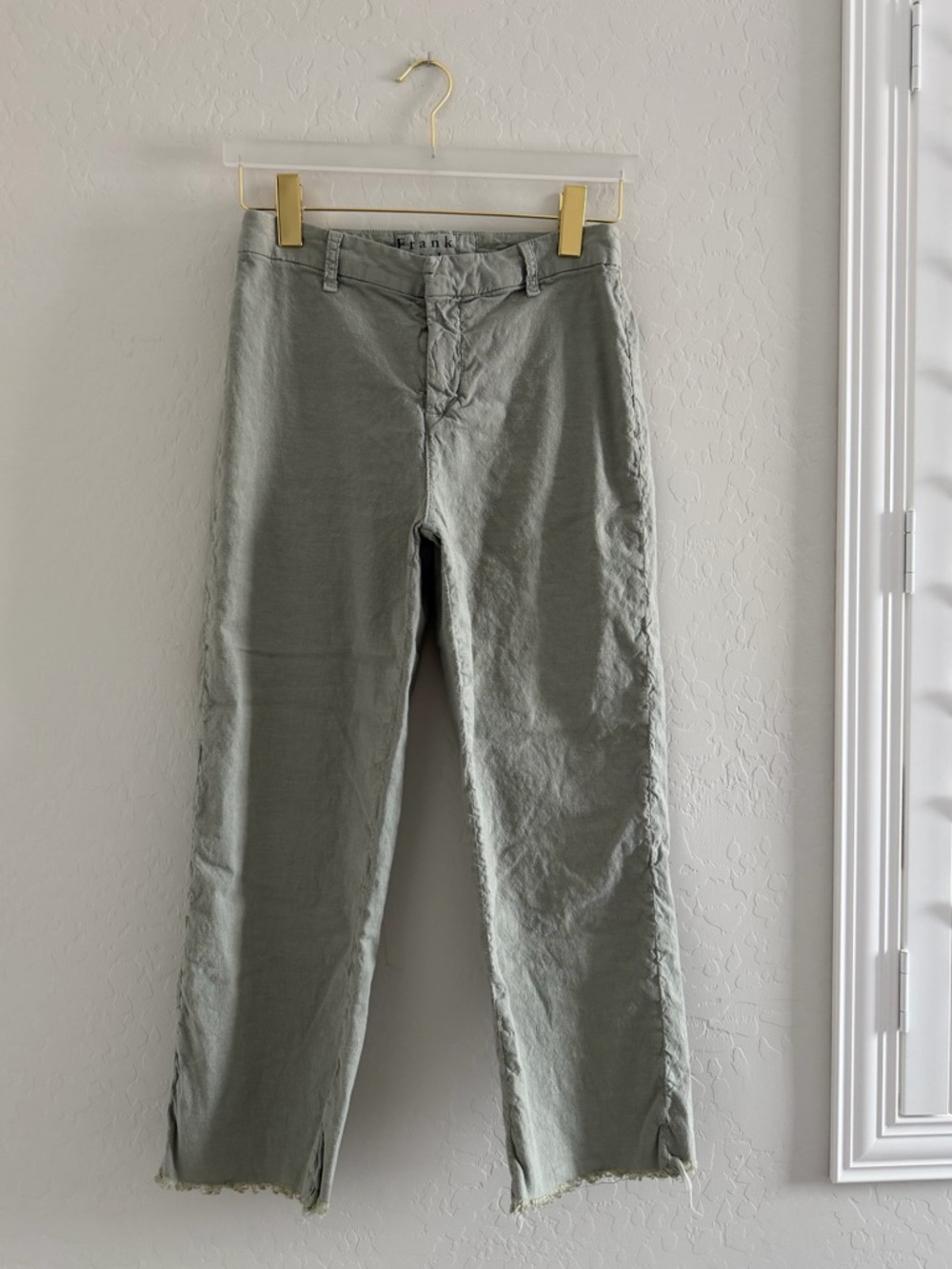 FRANK & EILEEN kinsale Linen Blend Pant Size 6 - Picture 2 of 14